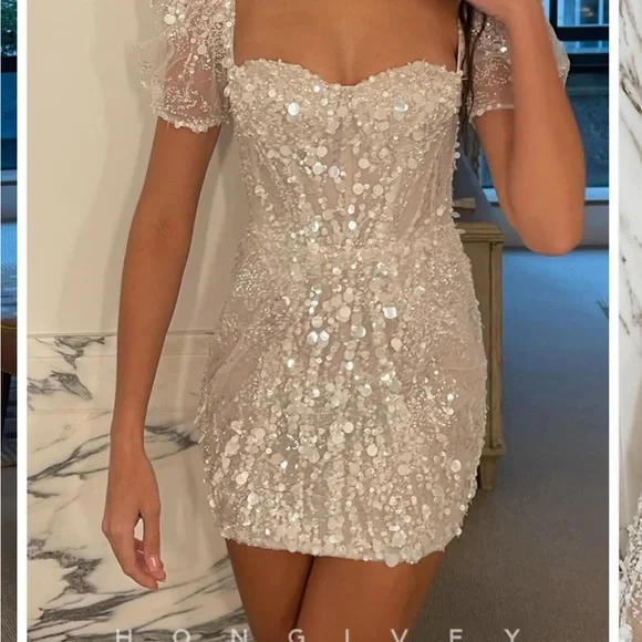 Hongivey short wedding reception dress! - Picture 5 of 7